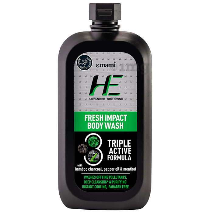 Emami HE Advanced Fresh Impact Body Wash Alcohol Free