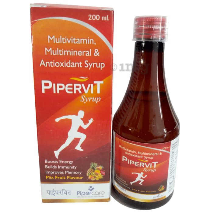 Pipervit Syrup Mix Fruit