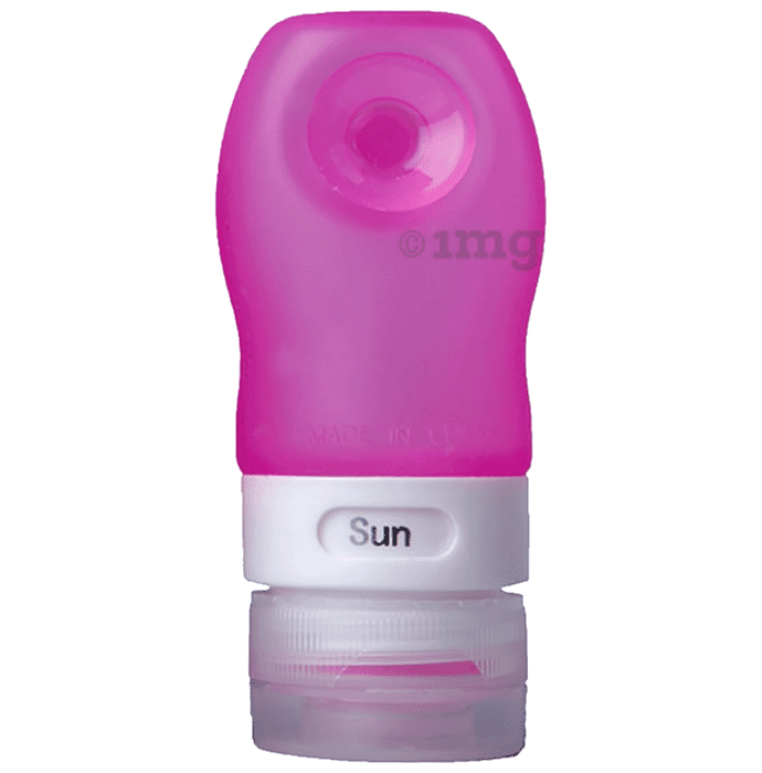 HealthAndYoga Silicone Travel Bottle Pink: Buy box of 1.0 Unit at best ...