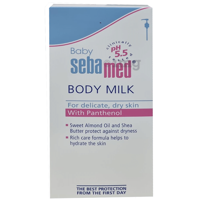 Sebamed Baby Body Milk Lotion with Panthenol | pH 5.5