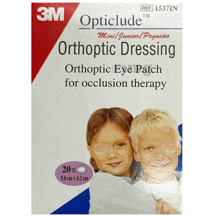 3M Opticlude Orthoptic Eye Patch Junior