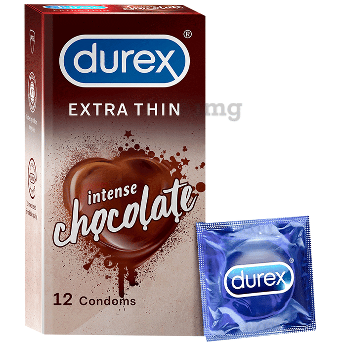 Durex Extra Thin Condom Chocolate
