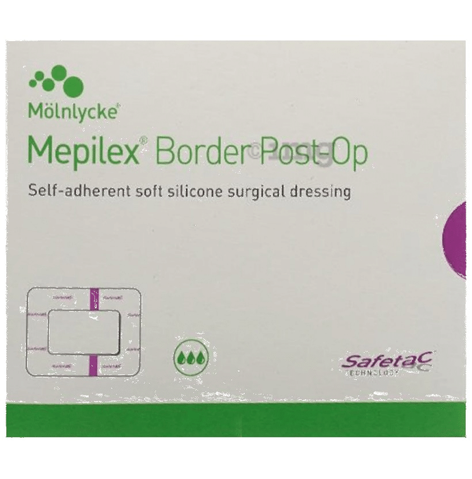 Mepilex Border Post-Op Dressing 6cm x 8cm