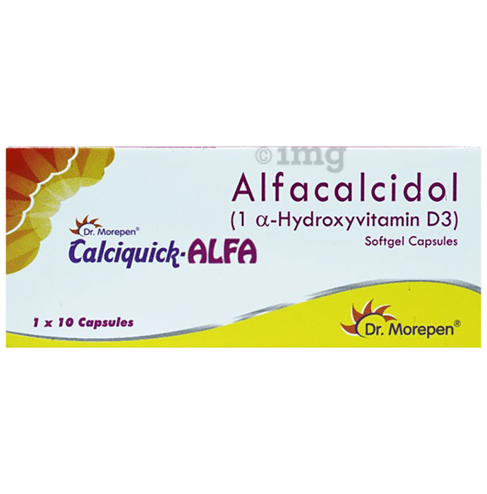 Calciquick Alfa Soft Gelatin Capsule