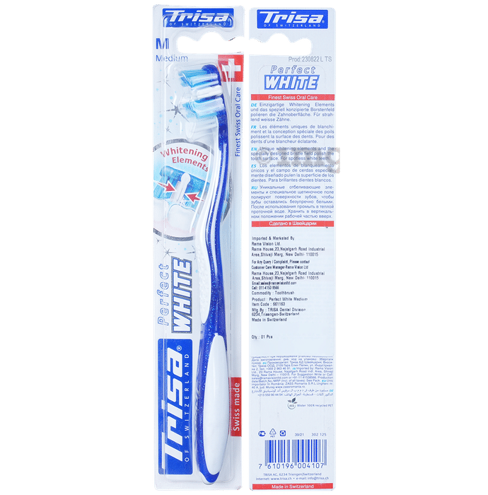 Trisa Perfect White Toothbrush Medium