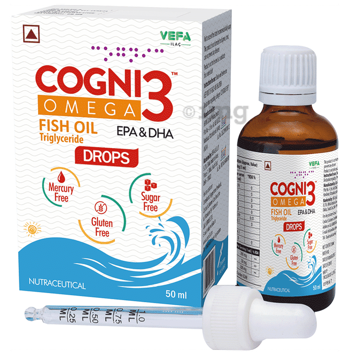 Cogni 3 Omega Fish Oil Drops