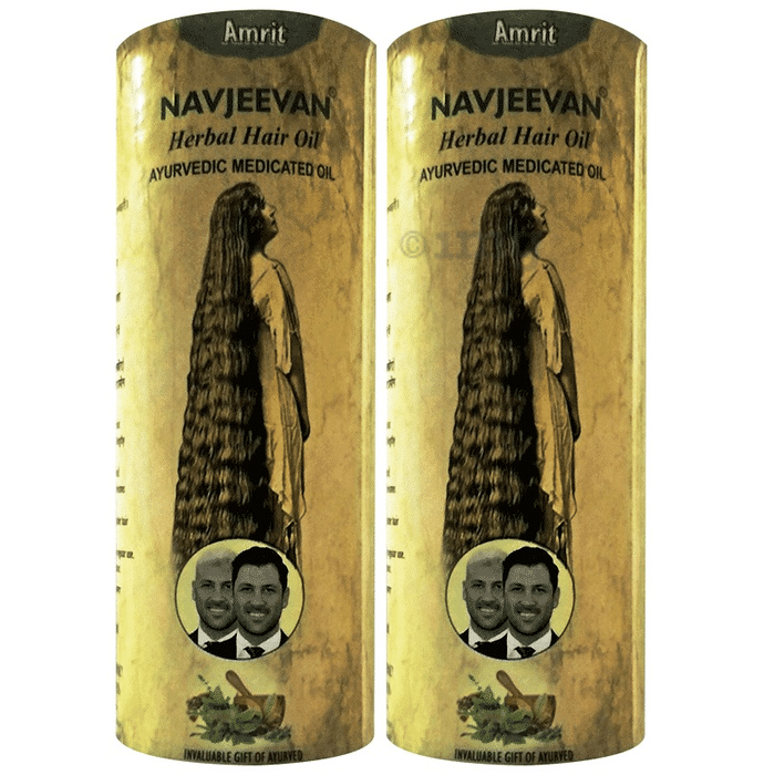 Amrit Navjeevan Herbal Hair Oil (100ml Each)