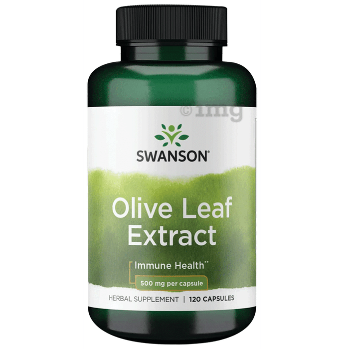 Swanson Olive Leaf Extract 500 mg Capsule