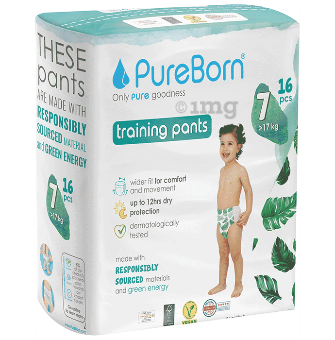 Pureborn Baby Diaper XXL Leaves