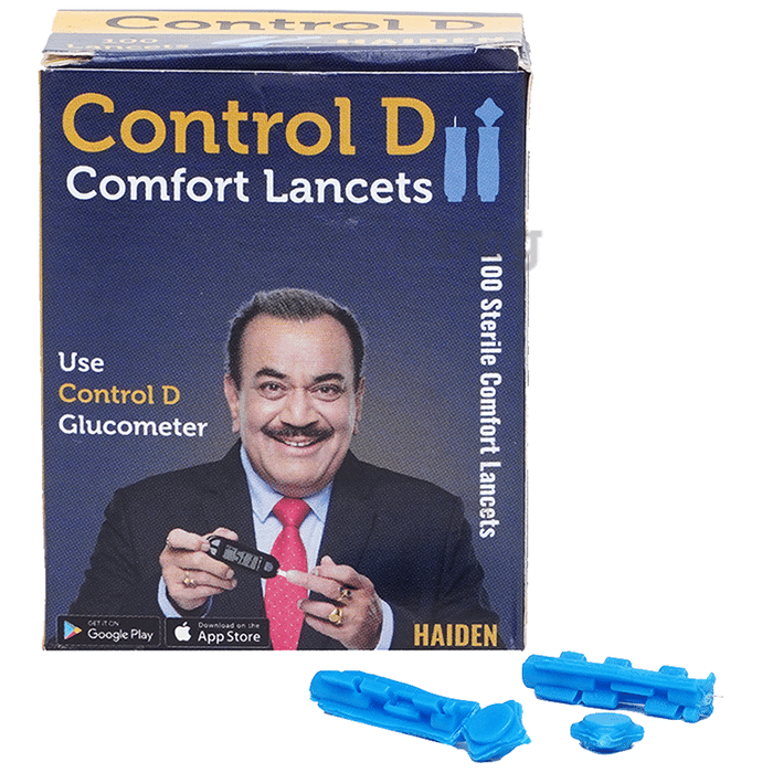 Accurex Control D Sterile Comfort Lancets
