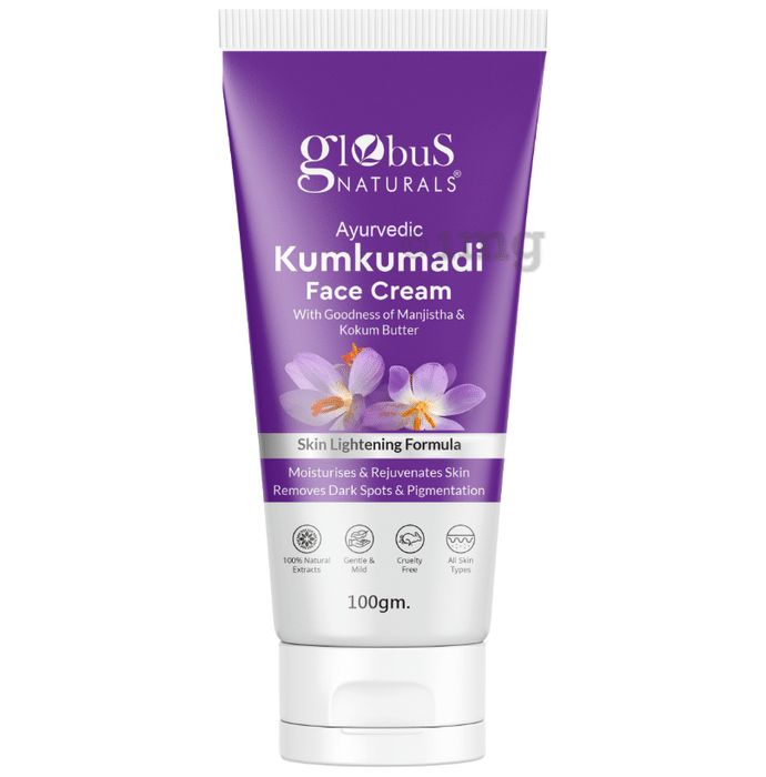 Globus Naturals Ayurvedic Kumkumadi Face Cream (100gm Each)