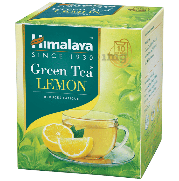 Himalaya Green Tea Sachet (2gm Each) Lemon