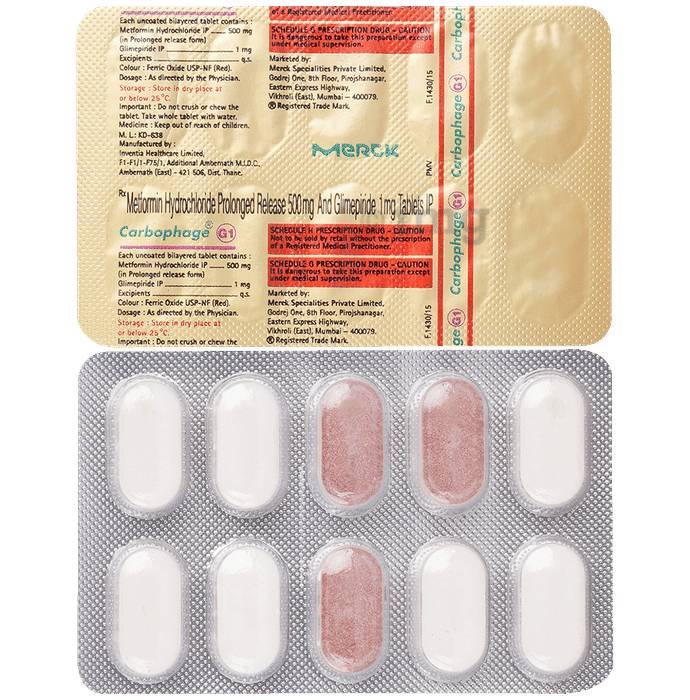 Carbophage G 1 Tablet PR
