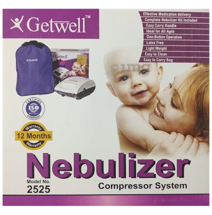 Getwell 2525 Nebulizer Compressor System