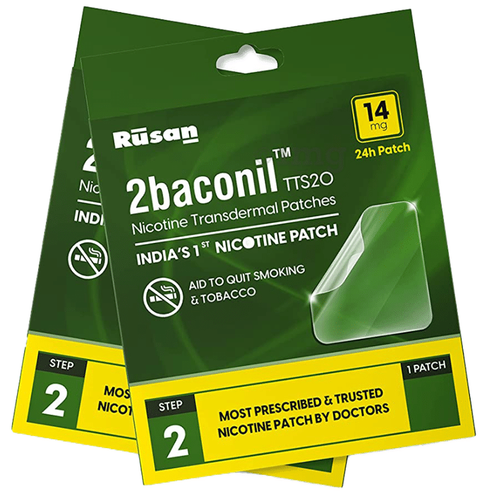 2baconil Step 2 Nicotine 14mg Transdermal Patch (1 Each)