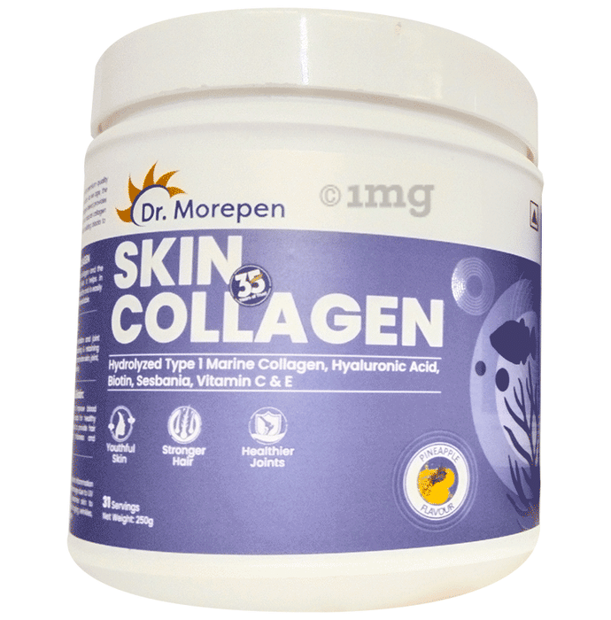 Dr. Morepen Skin Collagen Powder Pineapple