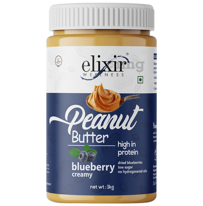 Elixir Wellness Blueberry Peanut Butter Creamy