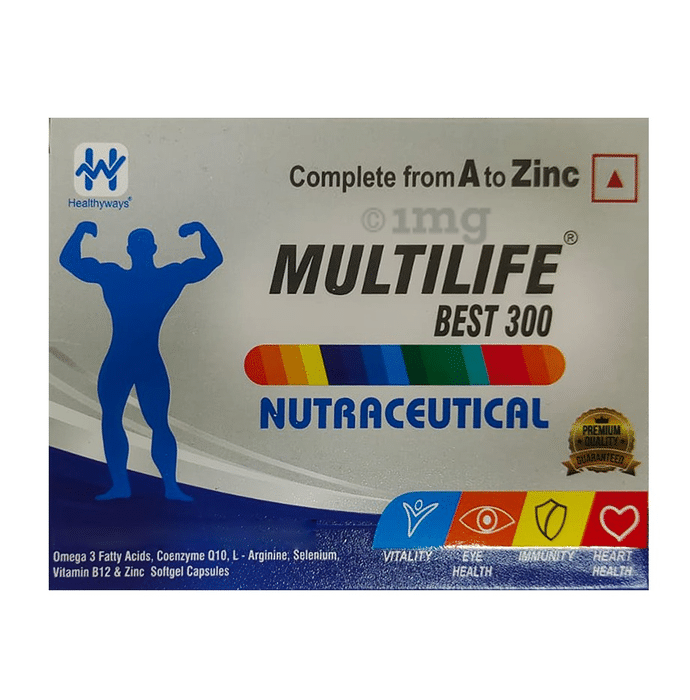 Multilife Best 300 Softgel Capsule