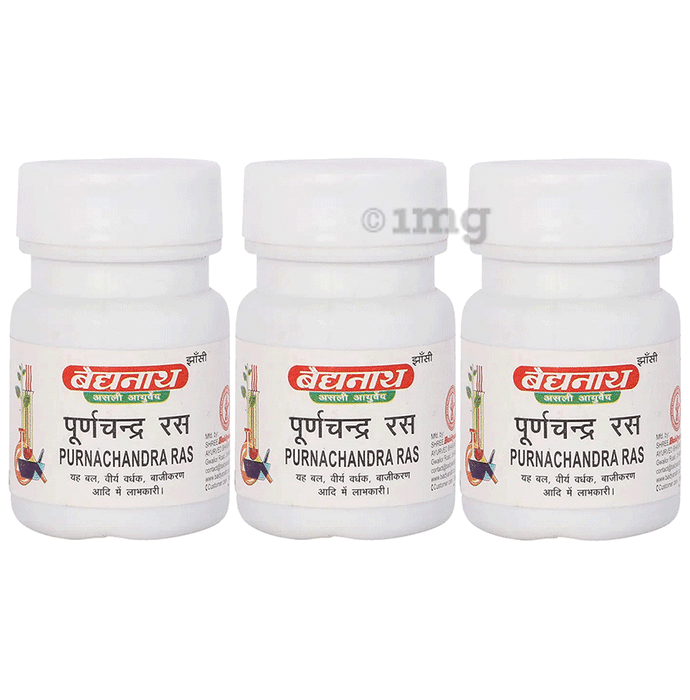 Baidyanath (Jhansi) Purnachandra Ras Tablet (40 Each)