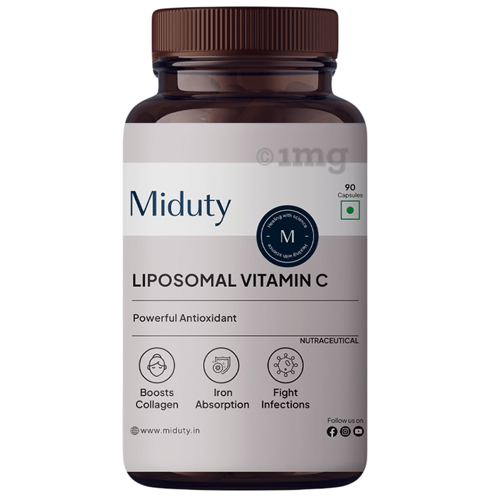 Miduty Patented Lipsomal Vitamin C Capsule