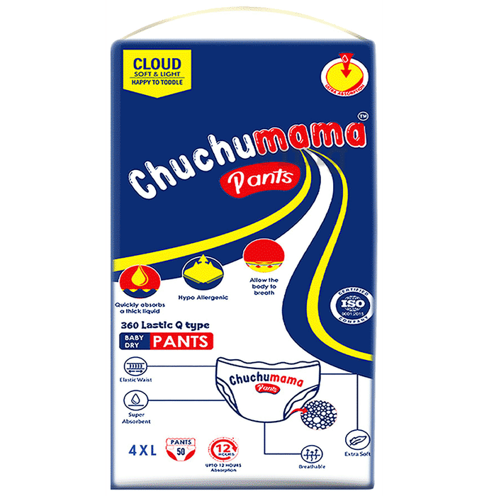 Chuchumama Baby Diaper Pants (50 Each) XXXXL