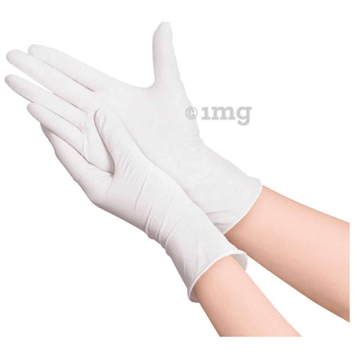 Tata 1mg Sterile Latex Powdered Examination Gloves 7