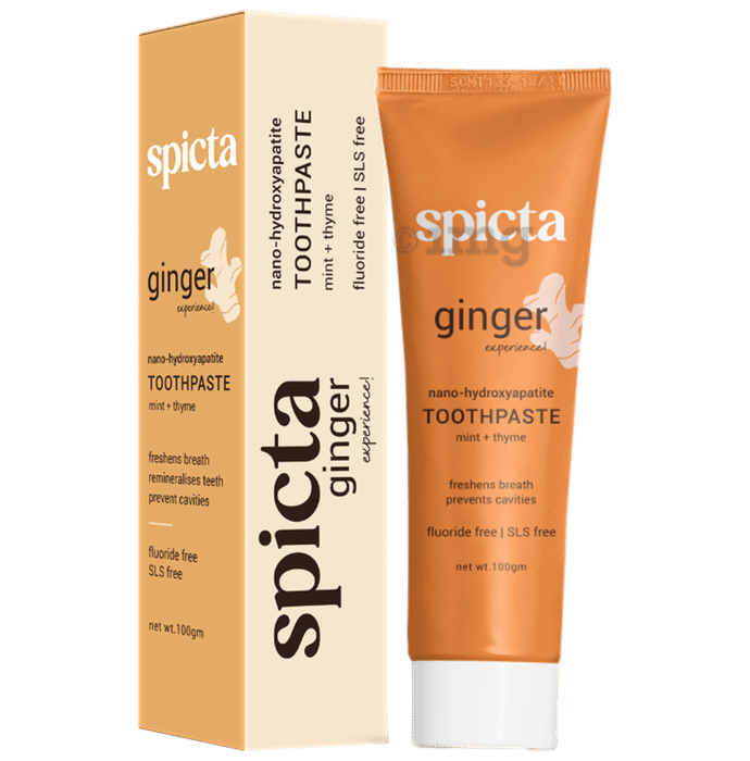 Spicta Nano-Hydroxypatite Toothpaste Ginger