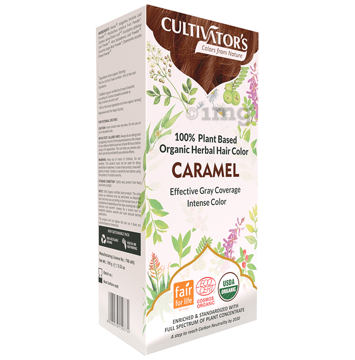 Cultivator's Organic Herbal Hair Color Caramel