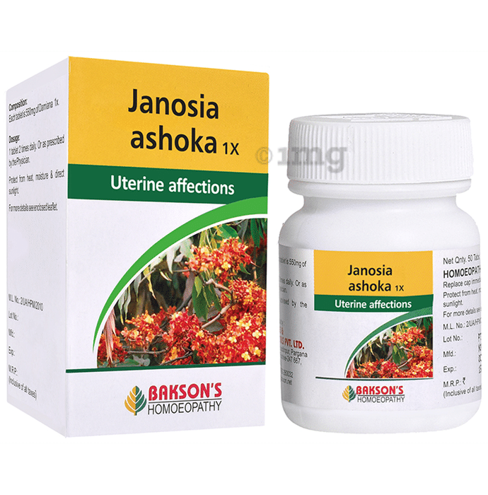 Bakson's Homeopathy Janosia Ashoka Tablet 1X