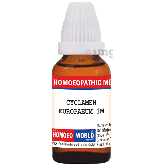 Dr. Majumder Homeo World Cyclamen Europaeum Dilution (30ml Each) 1M