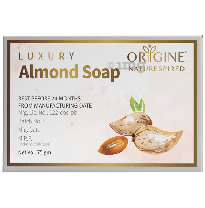 Origine Naturespired Luxury Soap (75gm Each) Almond