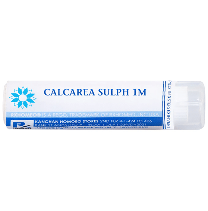 Rxhomeo Calcarea Sulph 1M