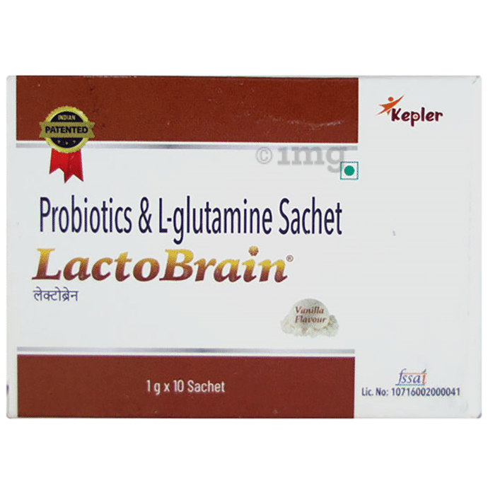 Lactobrain Probiotics & L Glutamine (1gm Each) Sachet