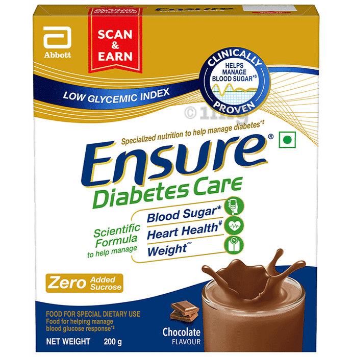 Ensure Diabetes Care Specialized Nutrition Drink Chocolate