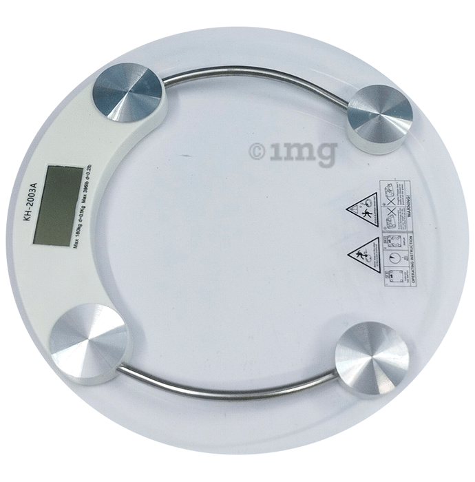 Bos Medicare Surgical Digital Weighing Scale Glass, Premium Weighing Machine for Precise Measurement