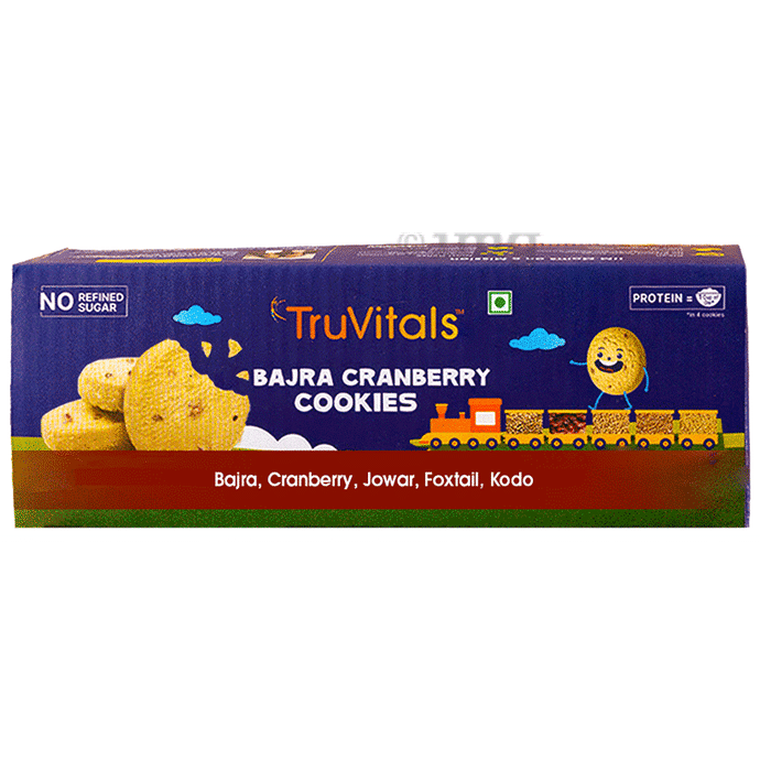 TruVitals Bajra Cranberry Cookies(160gm Each)