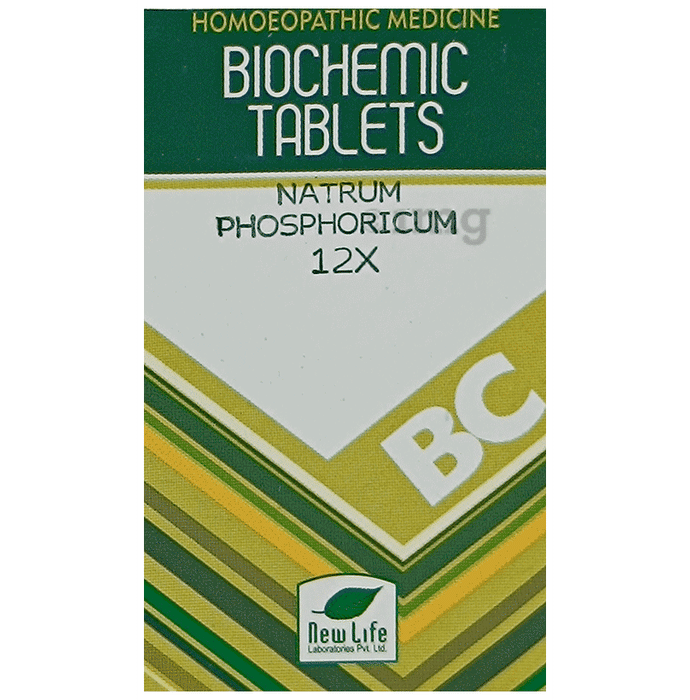 New Life Natrum Phosphoricum Biochemic Tablet 12X