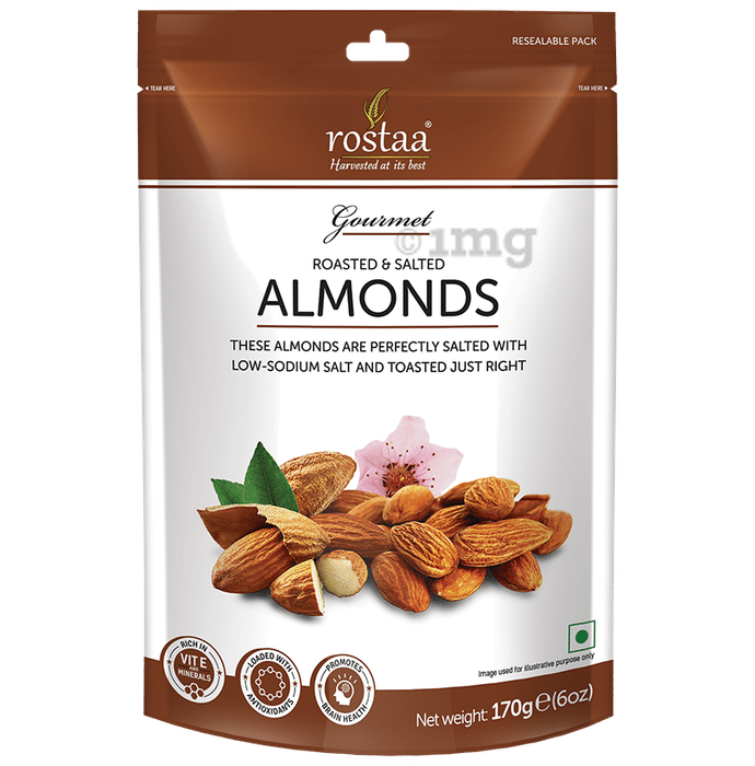 Rostaa Gourmet Almonds Roasted & Salted