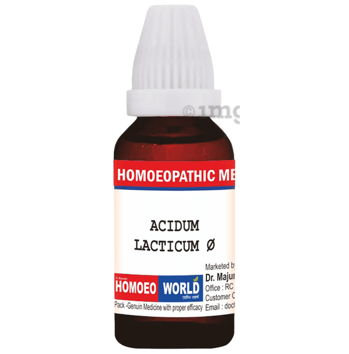 Dr. Majumder Homeo World Acidum Lacticum Q Mother Tincture (30 ml Each)