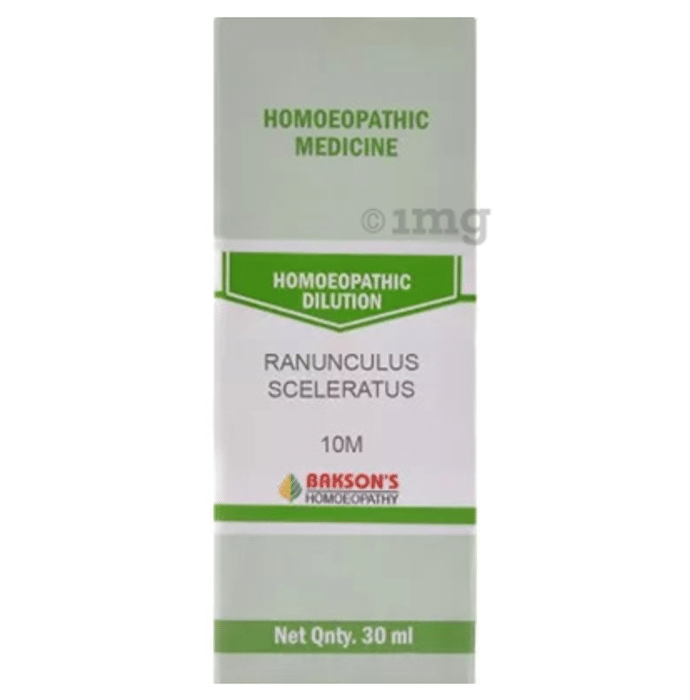 Bakson's Homoeopathy Ranunculus Sceleratus Dilution 10M