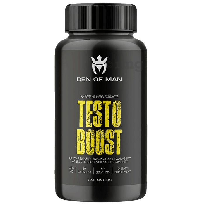Den of Man Testo Boost Capsule