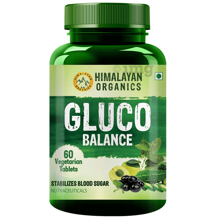 Himalayan Organics Gluco Balance Vegetarian Tablet