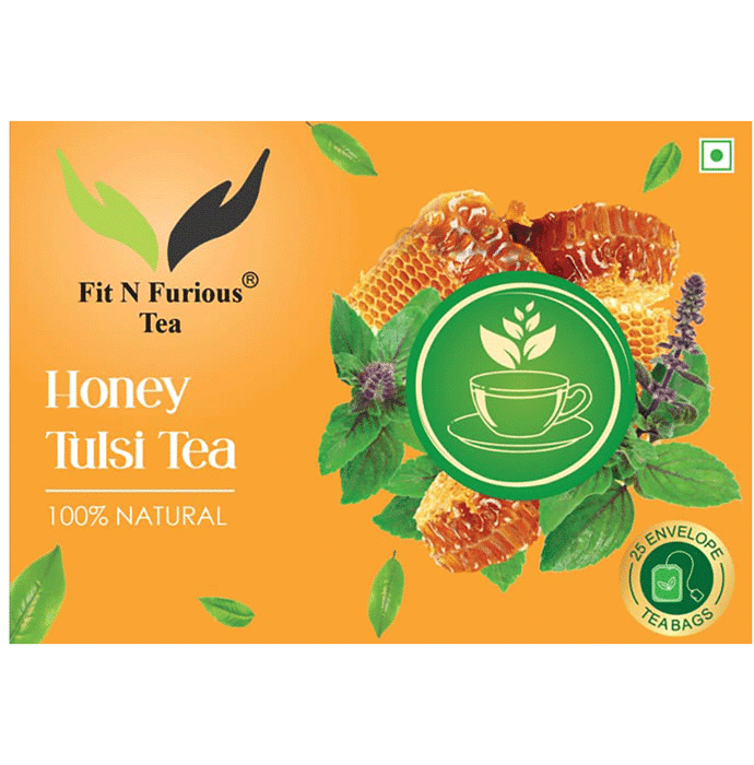 Fit N Furious Tea Honey Tulsi Tea Bag (2gm Each)