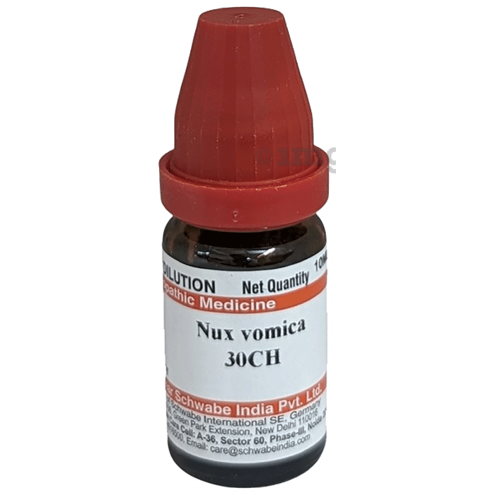Dr Willmar Schwabe India Nux Vomica Dilution 30 CH