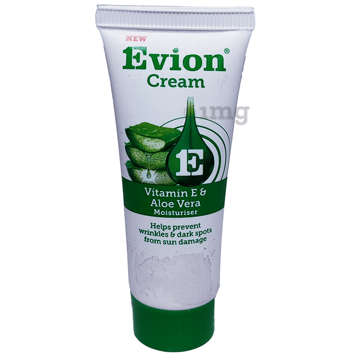 Evion Cream with Aloe Vera & Vitamin E (1%) | For Skin Health