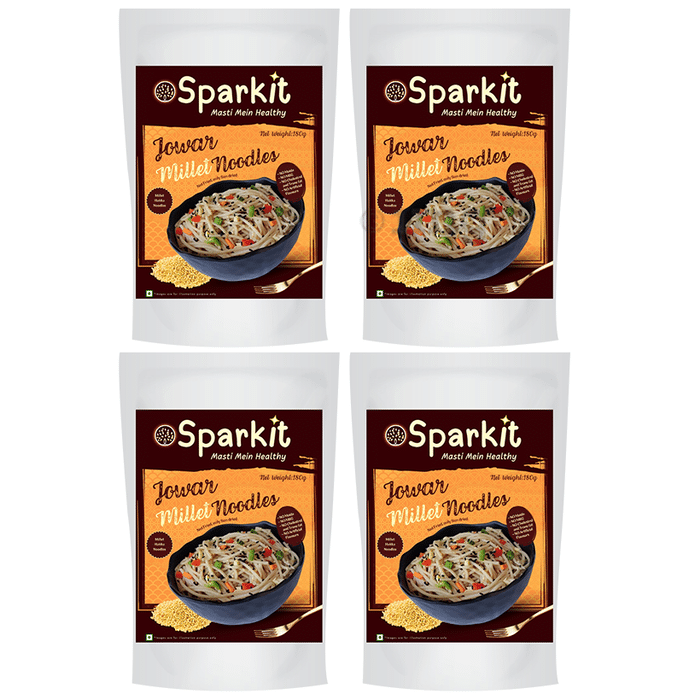Sparkit Jowar Millet Noodles (180gm Each)