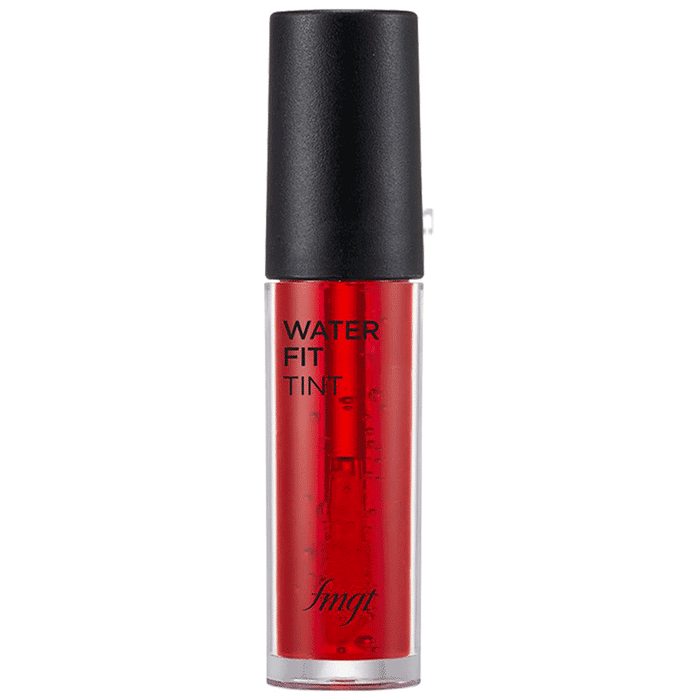 The Face Shop Water Fit Lip Tint|Waterproof & Long Lasting Lip & Cheek Tint Picnic Red