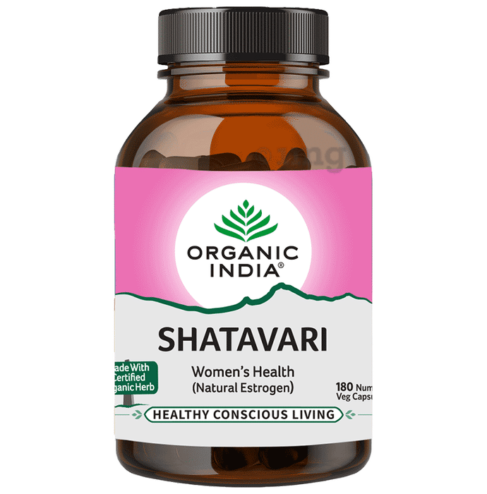 Organic India Shatavari Veg Capsule | Supports Women's Health