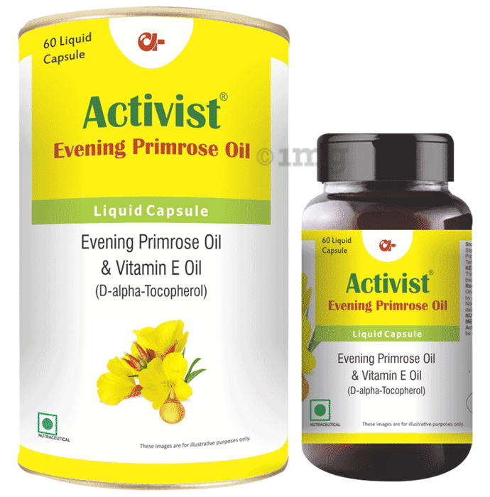 Activist Evening Primrose Oil Liquid Capsule