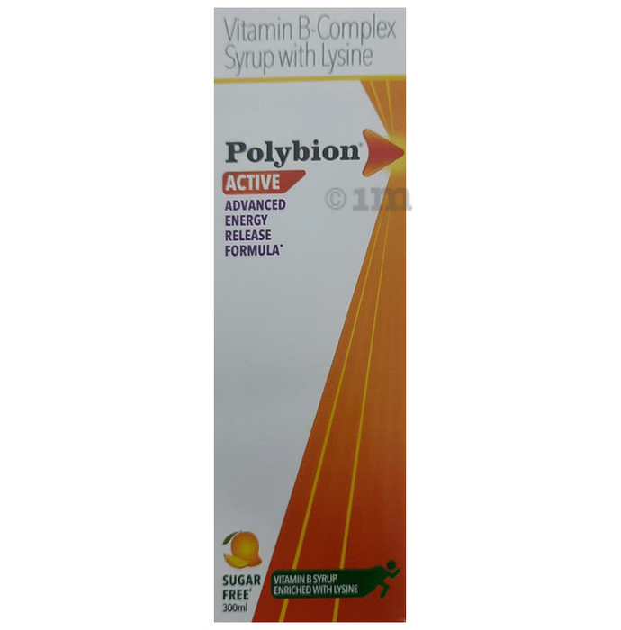 Polybion Active Syrup Sugar Free Mango